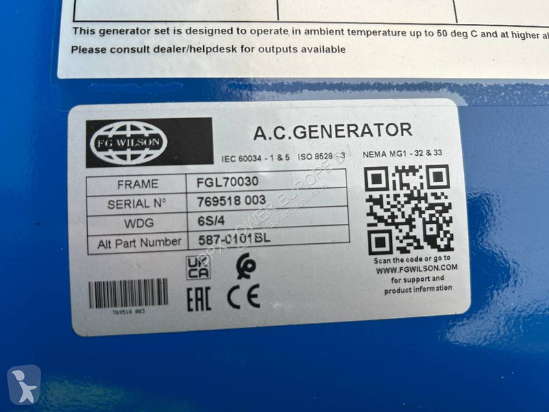 Entreprenørmaskiner FG Wilson P900-1 - 900 kVA...
