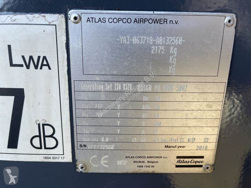 آلة لمواقع البناء Atlas Copco QAS 60