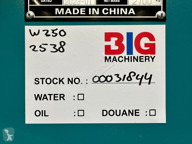 Materiaal voor de bouw  312.5 KVA Generator...