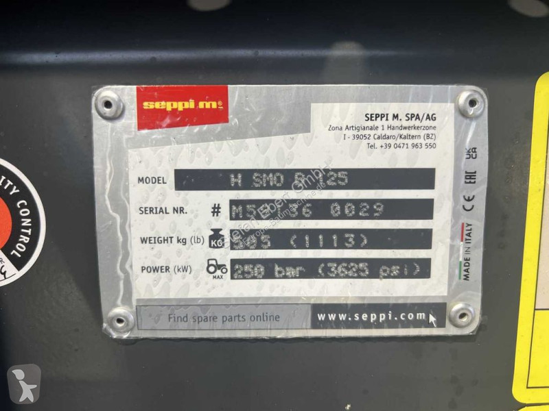آلة لمواقع البناء  Seppi M. H-SMO-B 125 / Van...