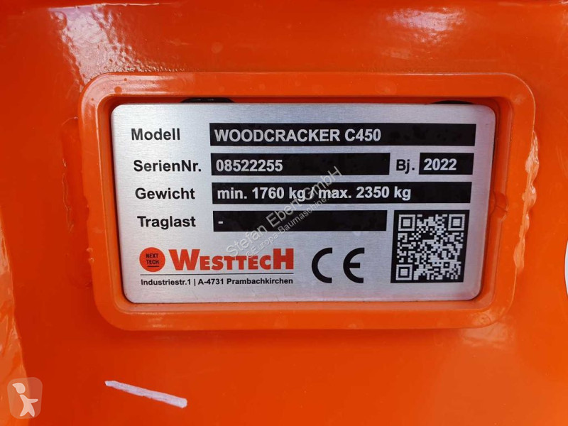 Stavební vybavení  Westtech Woodcracker C450...