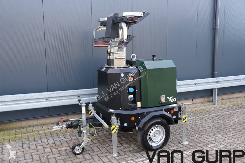 Material de obra Generac V20 4x320W lichtmast...