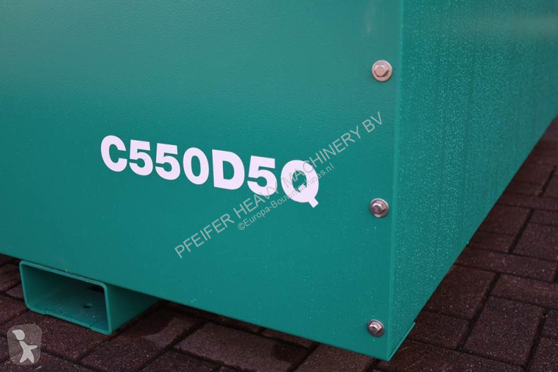 Entreprenørmaskiner Cummins C550D5Q Declaration...
