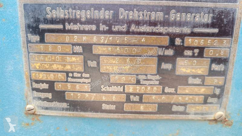 Materiaal voor de bouw Deutz DL 180 KVA