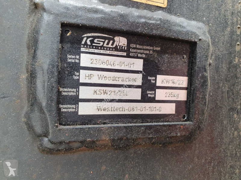 آلة لمواقع البناء  Westtech Woodcracker T4000 /...