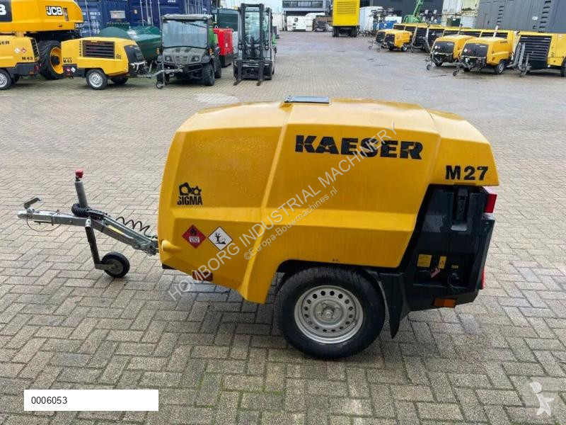 Material de obra Kaeser M27 Kubota 2,7 m3 / min...