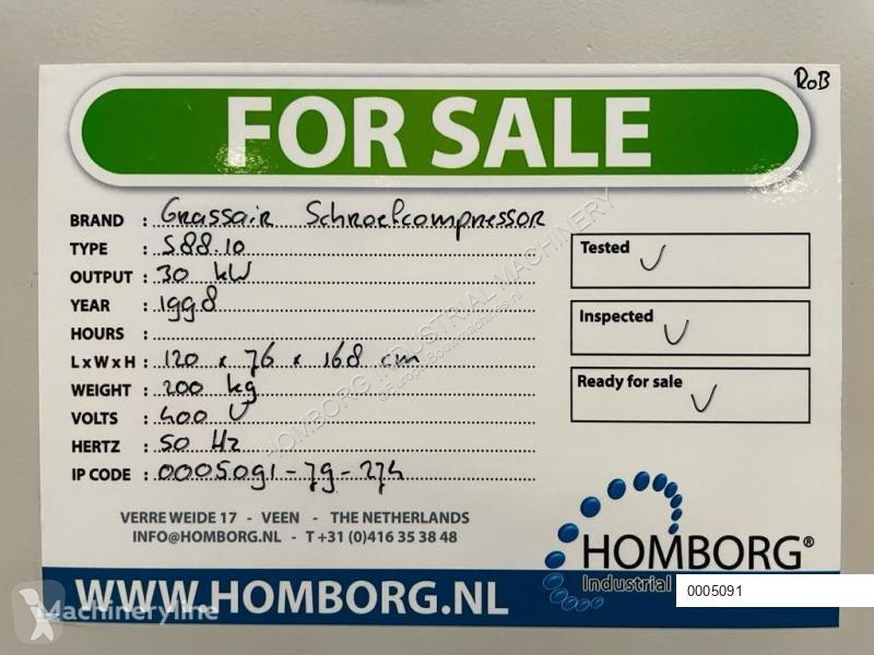 Entreprenørmaskiner Grassair S88.10 Elektrische...