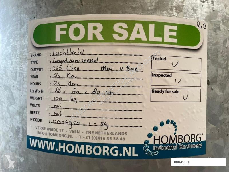 Entreprenørmaskiner Atlas 250 liter 11 Bar...