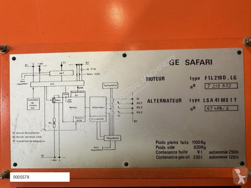 Entreprenørmaskiner SDMO Safari Deutz F1L210D...