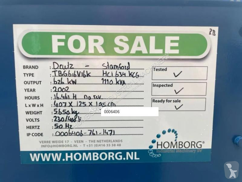 Materiaal voor de bouw Deutz TBG 616 V16K...