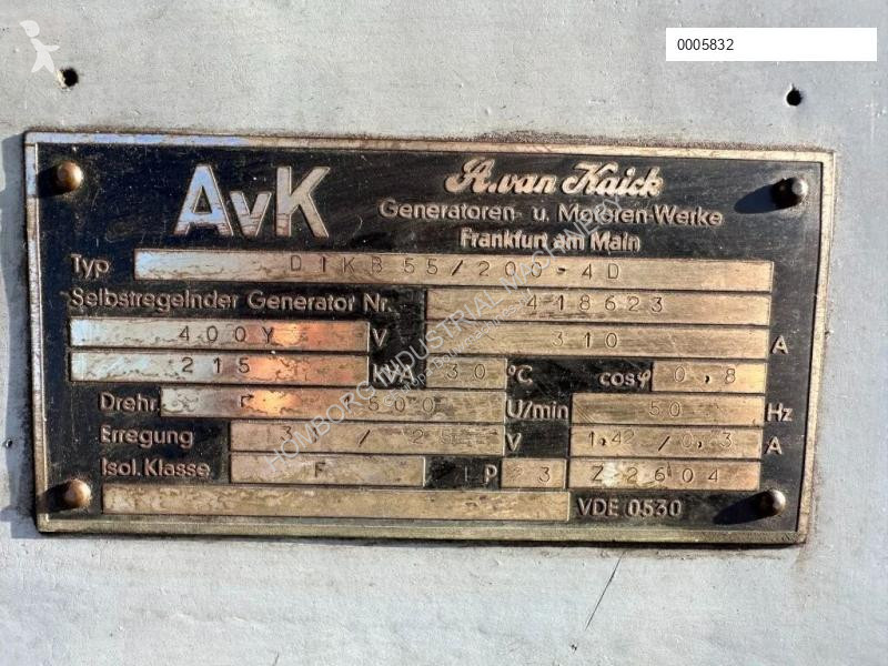 Stavební vybavení MAN D2858 MT AvK 250 kVA...