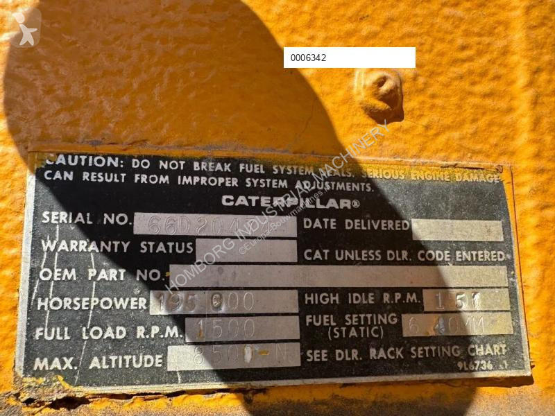 آلة لمواقع البناء Caterpillar 3306 Leroy Somer...