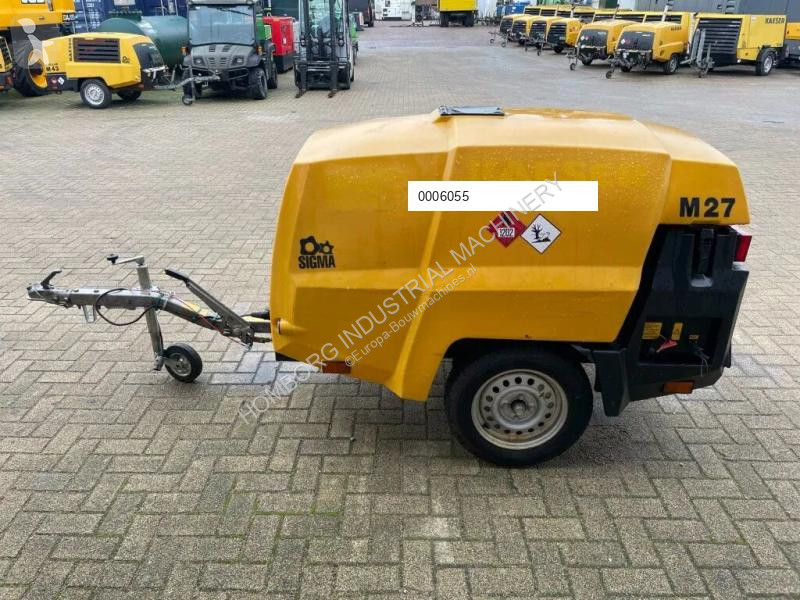 Material de obra Kaeser M27 Kubota 2,7 m3 / min...