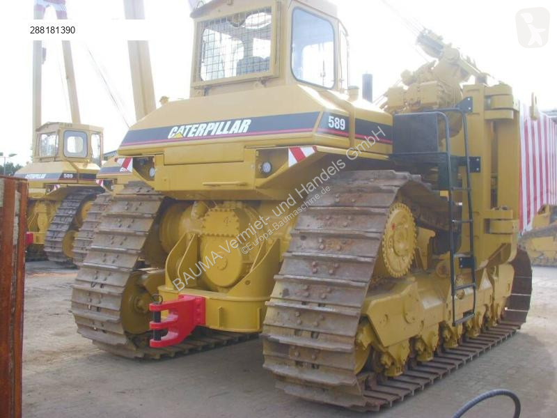 Material de obra Caterpillar 589 105 t Hubkraft...
