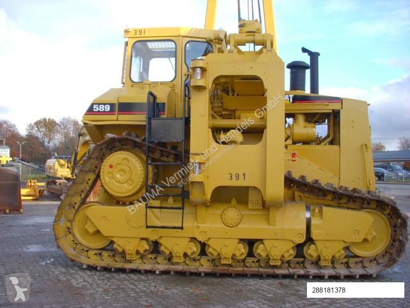 Material de obra Caterpillar 589 105 t Hubkraft...