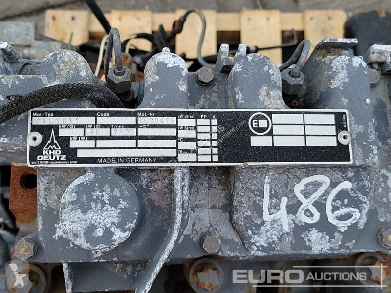 Losse onderdelen bouwmachines Deutz F4L1011