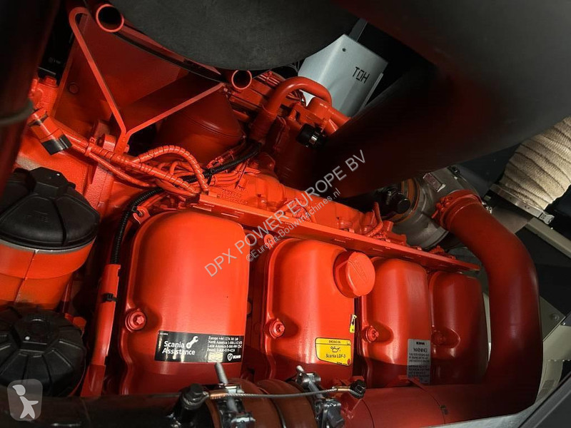 Materiaal voor de bouw Scania DC16 - 715 kVA...