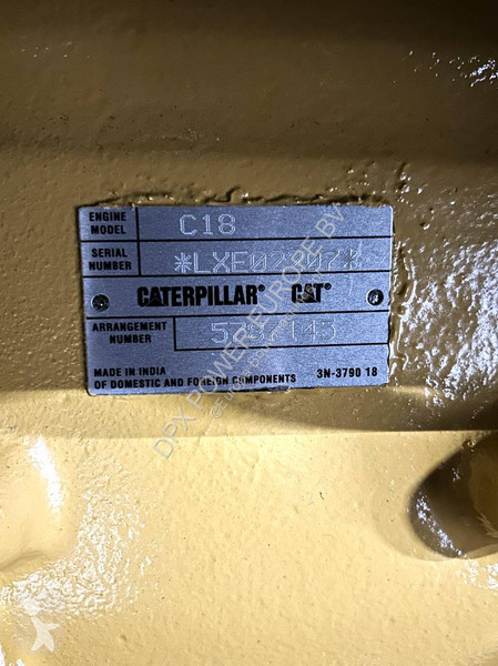Material de obra Caterpillar DE715E0 - 715 kVA...