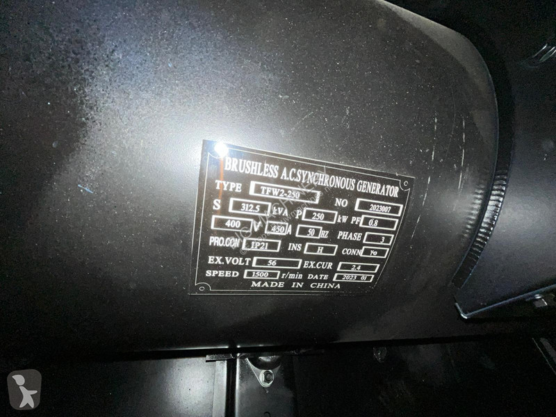 Stavebný stroj  LT-W250GF 312.5 kVA silent...