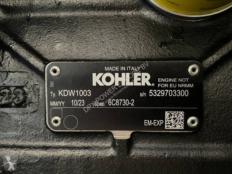 Stavebný stroj  K9 - 9 kVA Generator - DPX-17000