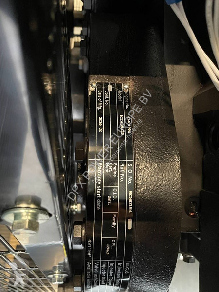 Stavebný stroj Cummins KTA38-G5 - 1.100 kVA...