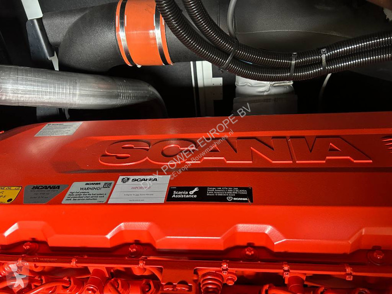 Stavebný stroj Scania DC13 072A - 550 kVA Stage...
