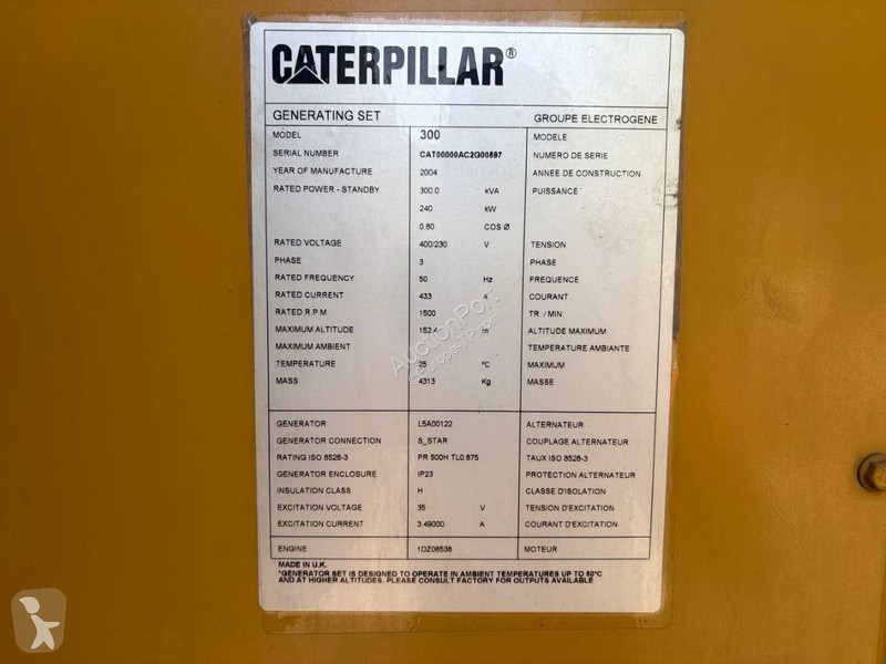Stavebný stroj Caterpillar 300