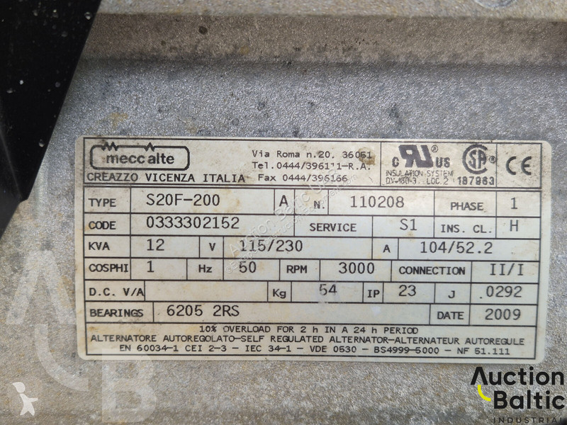 Строительное оборудование SDMO Technic 10000 E