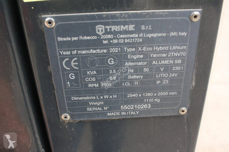 آلة لمواقع البناء  X-Eco Hybrid Lithium