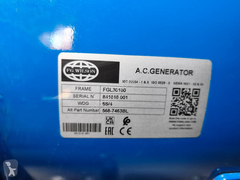 Materiaal voor de bouw  P165-5 165 kVA Genset...