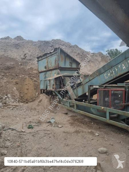 Krossning, återvinning Powerscreen Chieftain 8x4