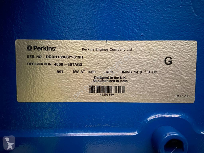 Materiaal voor de bouw FG Wilson P1250-1 -...