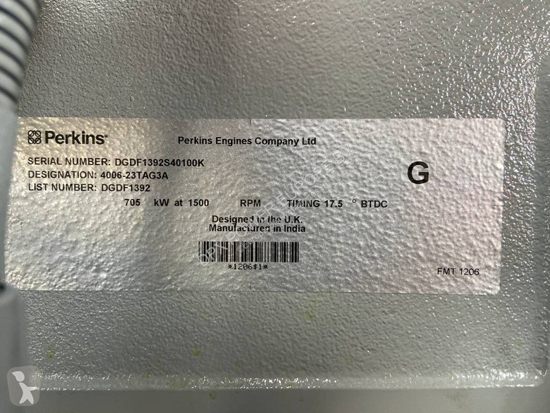 Stavební vybavení Perkins 4006-23TAG3A - 900...