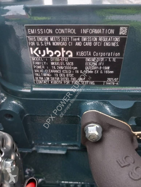 Materiaal voor de bouw Gen Set MPM 15/400 I-K -...