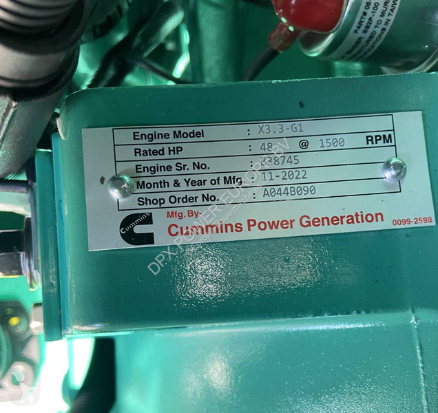 Materiaal voor de bouw Cummins C38D5 - 38 kVA...