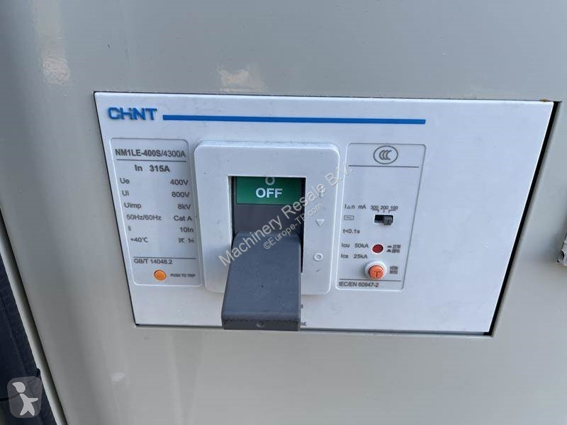 Materiaal voor de bouw Cummins 220 kVA