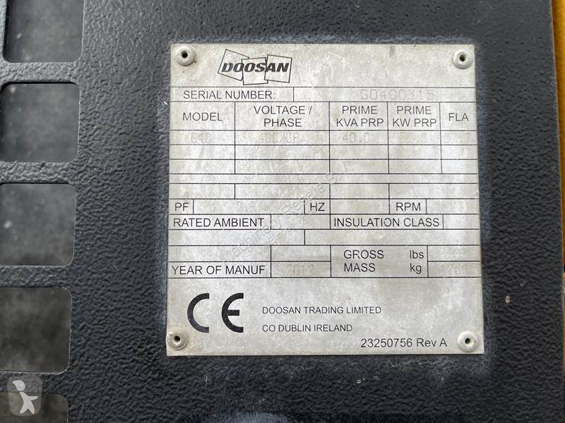 Matériel de chantier Doosan G 40
