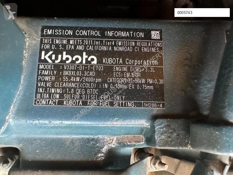 Materiaal voor de bouw Kaeser M80 Kubota 8.1 m3...