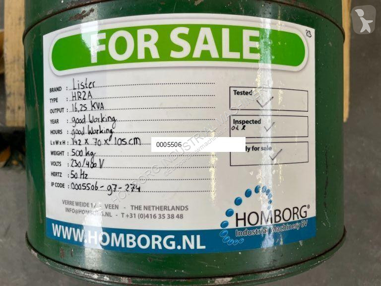 Materiaal voor de bouw Lister HR2A - 16 kVA...