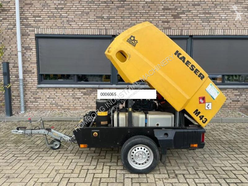 Materiaal voor de bouw Kaeser M43 Kubota 4,2 m3...