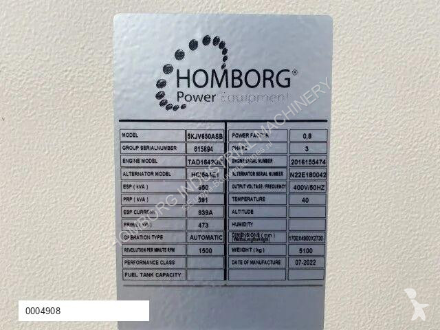 Entreprenørmaskiner Volvo TAD 1642 GE Stamford...