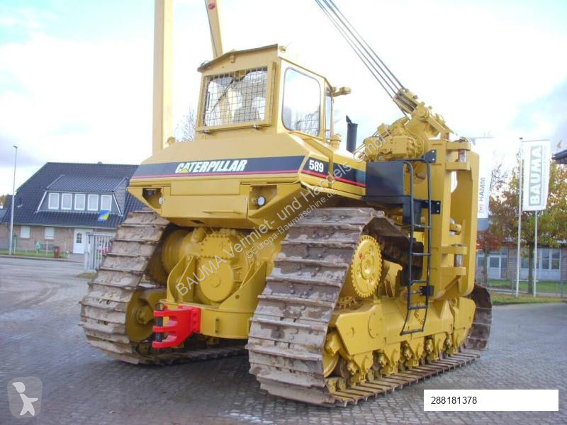 Material de obra Caterpillar 589 105 t Hubkraft...