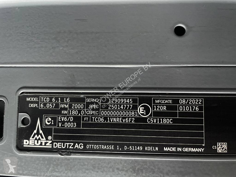 Строительное оборудование Deutz TCD6.1L6 - 165...