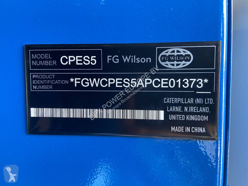 Строительное оборудование FG Wilson P500-3 -...