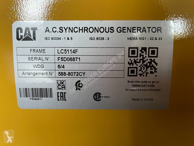 Stavebný stroj Caterpillar XQP200 - 200 kVA...