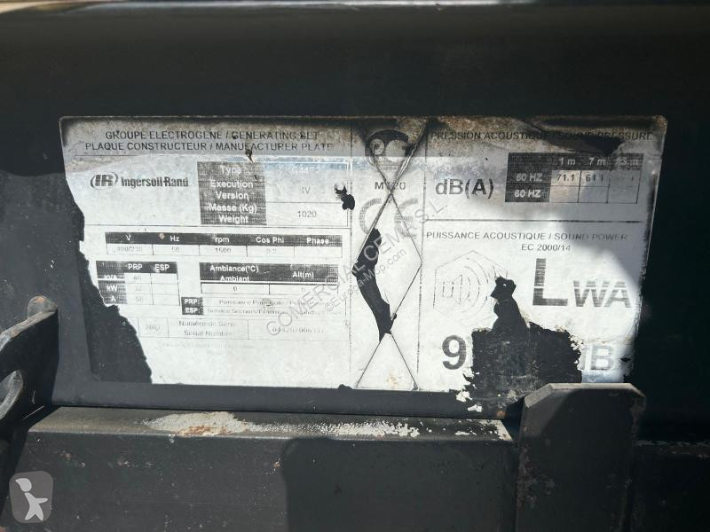 Vägbyggmaterial Ingersoll rand  G44R2