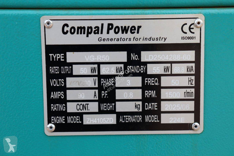 Entreprenørmaskiner Compal Power VG-R50