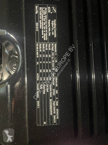 Matériel de chantier Cummins 6ZTAA13-G4 - 500...