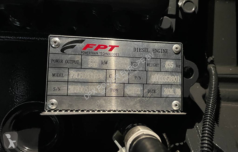Matériel de chantier Iveco C9TE2 – 275 kVA...