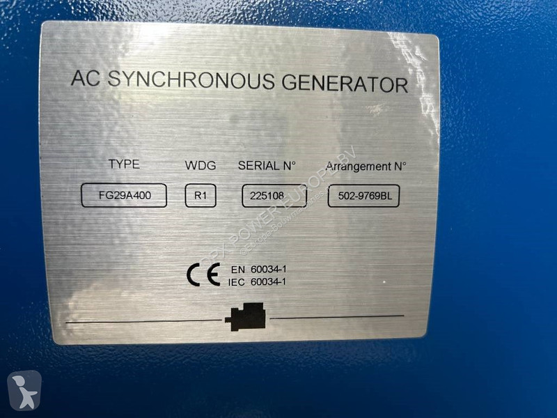 Material de obra FG Wilson P550-3 - 550 kVA...